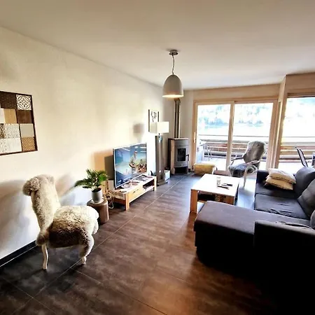 Superbe Appartement Champex-Lac Avec Piscine Et Sauna Exterior photo