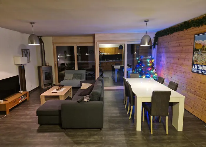 Superbe Appartement Champex-Lac Avec Piscine Et Sauna